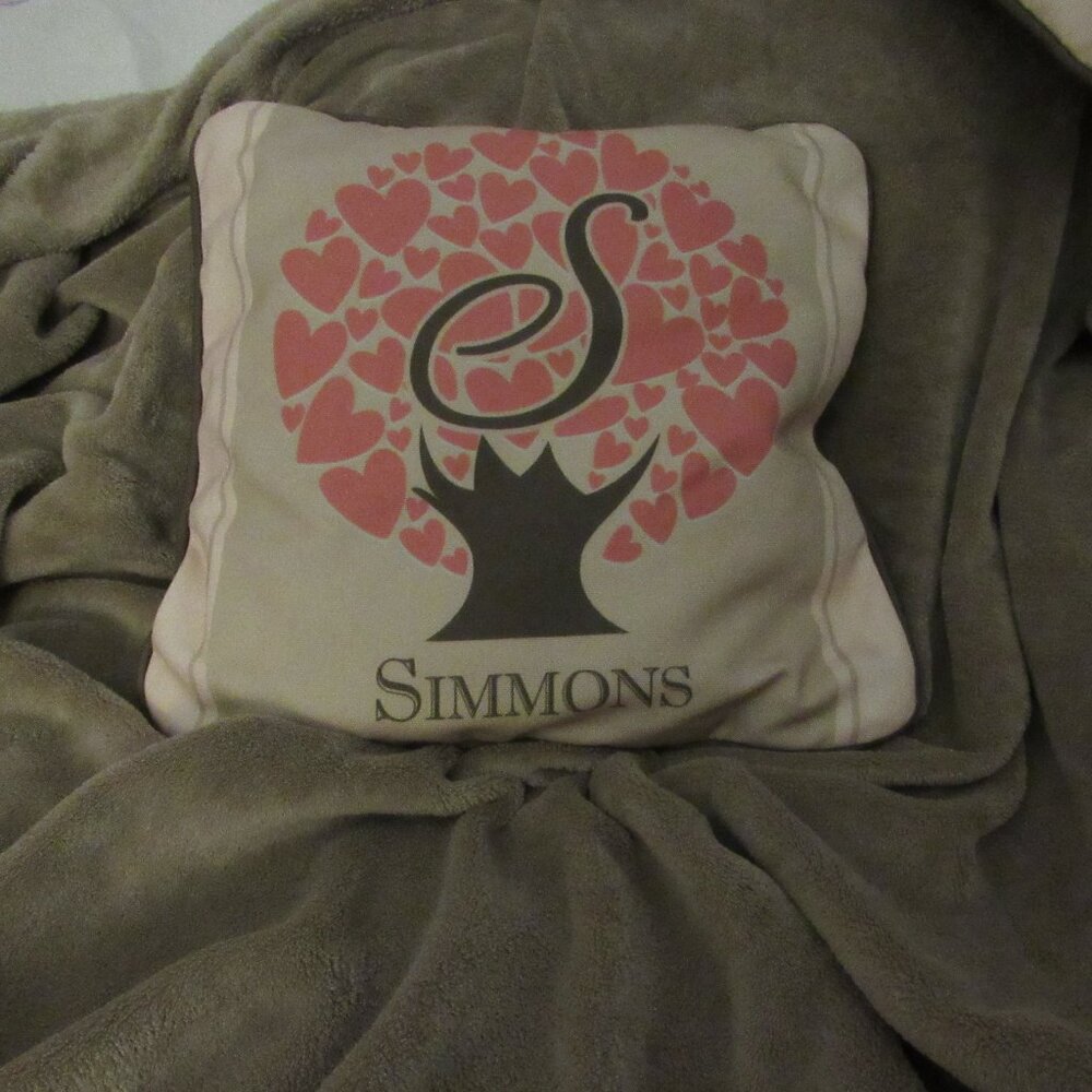 Monogram throw pillow cover